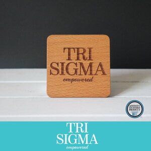 Sigma Sigma Sigma Logo (Set of 4 Coasters)